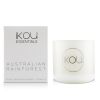 Essentials Aromatherapy Natural Wax Candle Glass - Australian Rainforest (Lemon Myrtle & Eucalyptus)