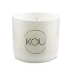Essentials Aromatherapy Natural Wax Candle Glass - Australian Rainforest (Lemon Myrtle & Eucalyptus)