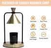 Candle Warmer Lamp, Electric Lamp Wax Melter with Timer, Dimmable for Jar Candles, Light Compatible Small and Large Candles,Gifts Mom