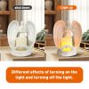 Nordic Style Resin Angel Electronic Candle Holder Living Room Church Decorations